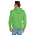 Custom Jerzees - NuBlend Pullover Hooded Sweatshirt - Kiwi Back View 