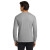 Custom Gildan Ultra Cotton Long Sleeve T-Shirt - Sport Grey Back Side