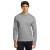 Custom Gildan Ultra Cotton Long Sleeve T-Shirt - Sport Grey Front Side