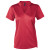 Custom Women's Eco Title Polo Shirt - Heather Red