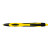 Custom IWriter Gel-Sport Stylus - Soft Touch Rubberized Hybrid Ink Gel Pen & Stylus - Black ink - Yellow