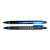 Custom Zebra Z-Grip Plus Rubberized Mechanical Pencil with Eraser & Shake Advance Technology - Refillable - Blue