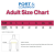 Custom Long Sleeve Color Cotton T-Shirt-Port & Company - Size Chart