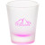 Custom 1.75 oz. Frosted Glass Shot Glasses - Color - Pink 
