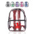 Custom Multi-Function Clear Backpacks - All Colors 