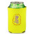 Custom Can Coolers - 4mm Collapsible Beer Can Coolers - Neon Yellow