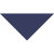 Custom Large Bandanna Triangle - Navy Blue