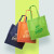 Custom Value Non-woven Grocery Tote Bags - Lifestyle