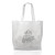 Custom Value Non-woven Grocery Tote Bags - White