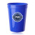 Custom 12 oz. Plastic Stadium Cups - Reflex Blue 