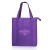 Custom Non-Woven Insulated Tote Bags - Purple