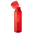 Custom 30 oz. Atlantic Cylindrical Plastic Water Bottles - Red open cap