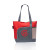 The Go Getter Two-tone Tote Bags - Red