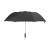 Custom Mori Telescopic Folding Umbrellas - Black Back View