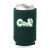Custom Neoprene Collapsible Can Coolers - Dark Green 