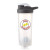 Custom 24 oz Plastic Shaker Bottles with Mixer - White
