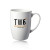 Custom 16oz Sahara Jumbo Bistro Coffee Mugs - White