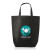 Custom Large Commerce Non Woven Tote Bags - Black