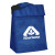 Custom Velcro Closure Insulated Lunch Bags - Blue