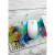 Custom Large Full Color Rectangular Mouse Pads - White In Use 