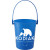 Custom 32 oz Pail with Handle - Blue