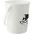 Custom 32 oz Pail with Handle - White Side view