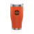 Custom 28 oz. Challenger Stainless Steel Tumblers - Orange