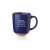 Custom 17 oz Ocean Pines Speckled Clay Bistro Mugs - Blue