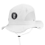 Custom Bucket Hat with Mesh Sides - White