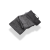 Custom Caravan Roll Up Picnic Blankets - Black Open Side