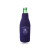 Custom Neoprene Zippered Beer Bottle Custom Coolies - Purple