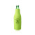 Custom Neoprene Zippered Beer Bottle Custom Coolies - Lime Green 