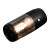 Custom Spiral Filament 80 Lumen Rechargeable Lantern - Black Side View