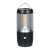 Custom Spiral Filament 80 Lumen Rechargeable Lantern - Black Front View