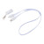 Custom 5-in-1 40W PD Charging Cable Lanyard - White Full Charger Wire
