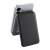Custom Solekick UL Listed MagClick Wireless Power Bank - Dark Grey Back View