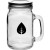 Custom 16 oz. Libbey Handle Mason Jars with Lids - Clear