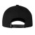 Custom Wolverine Pencil Sleeve 6 Panel Cap - Black Back View