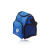 Custom Multipurpose Zippered Lunch Bags - Blue Side View