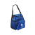 Custom Multipurpose Zippered Lunch Bags - Blue Left Side View