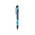 Custom Detroit Rubberized Plastic Pens - Light Blue 