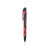 Custom Detroit Rubberized Plastic Pens - Red