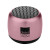 Custom Mini Bluetooth Aluminum Speaker - Rose Gold