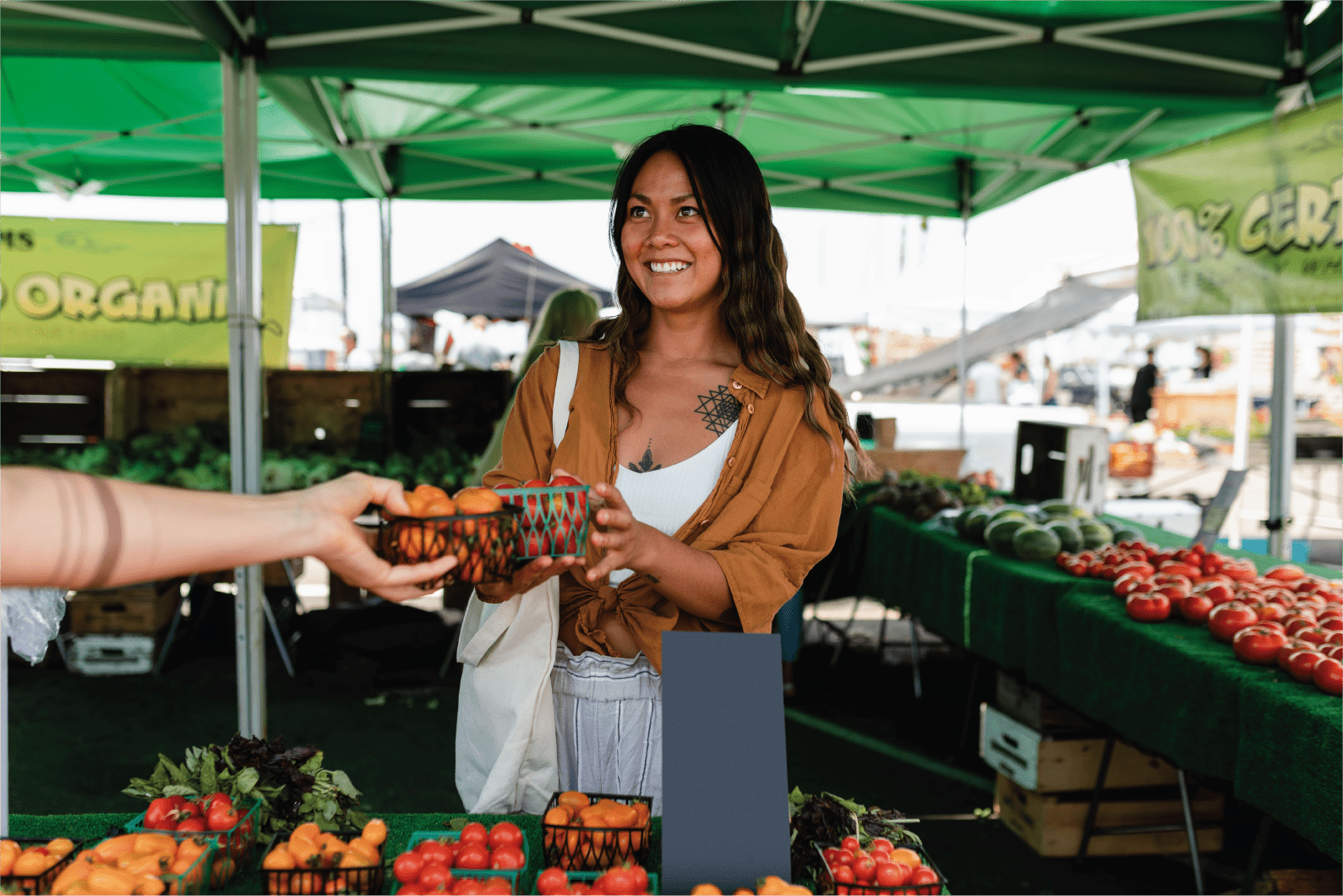 Engage in Direct Marketing from Your Farmers Market Booth