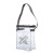 Custom Saturn Clear Lunch Bags - Grey Side View