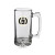 Custom 12 oz. Libbey Groomsmen Glass Beer Mugs - Clear
