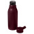 Custom CORE365 22oz Recycled Aluminum Water Bottle - Burgundy Open Lid 