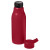 Custom CORE365 22oz Recycled Aluminum Water Bottle - Classic Red Open Lid 