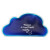 Blue Promotional Cloud Chill Patches | Custom Shaped Cold Packs | Wholesale Inexpensive Chill Patches for Arthritis & Pain