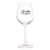 Custom 13 oz. Lead Free Crystal Customized Wine Glasses - Clear
